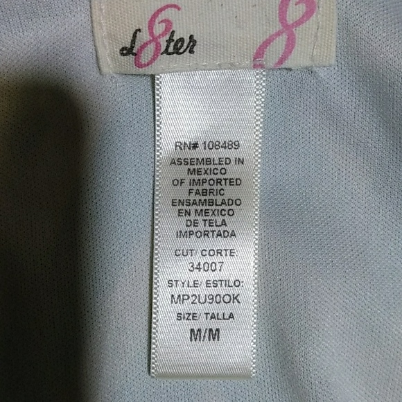 L8ter long sleeve  Dress/ top size M - Picture 8 of 8